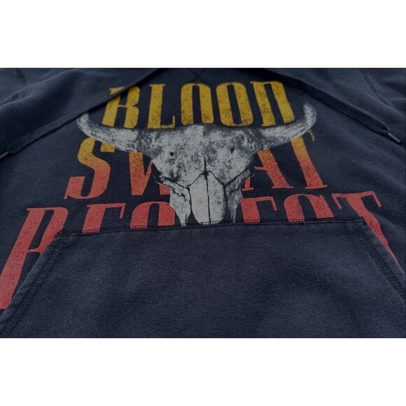 Under Armour Mens XL Project Rock Blood Sweat Respect Hoodie Heavyweight Black - Picture 9 of 14